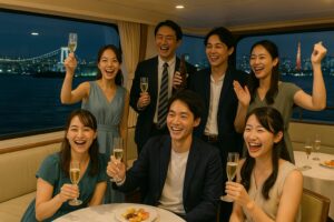 東京湾サンセットクルーズ1パーティー